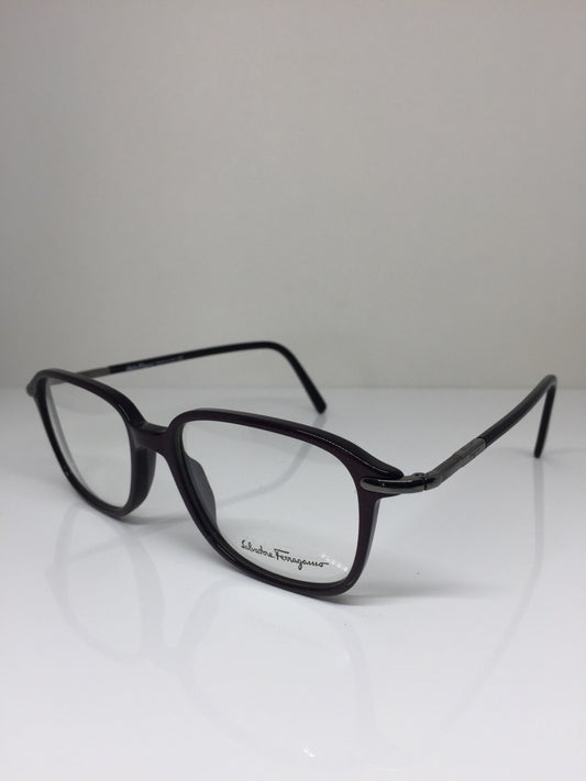 Vintage Salvatore Ferragamo SF 2526 Purple Eyeglasses - Super Vision Optical