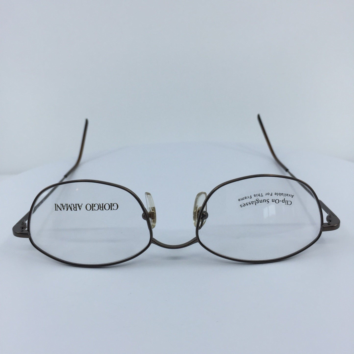 Vintage Giorgio Armani GA 1006 Brown Eyeglasses - Super Vision Optical