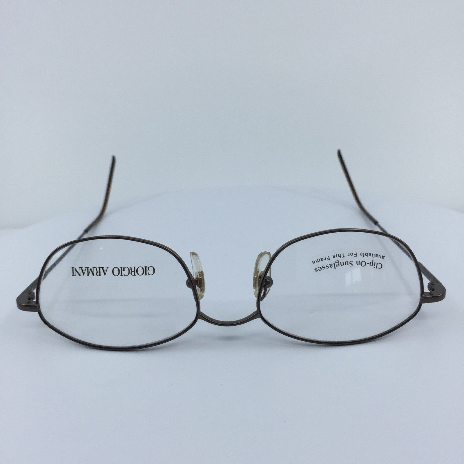 Vintage Giorgio Armani GA 1006 Brown Eyeglasses - Super Vision Optical