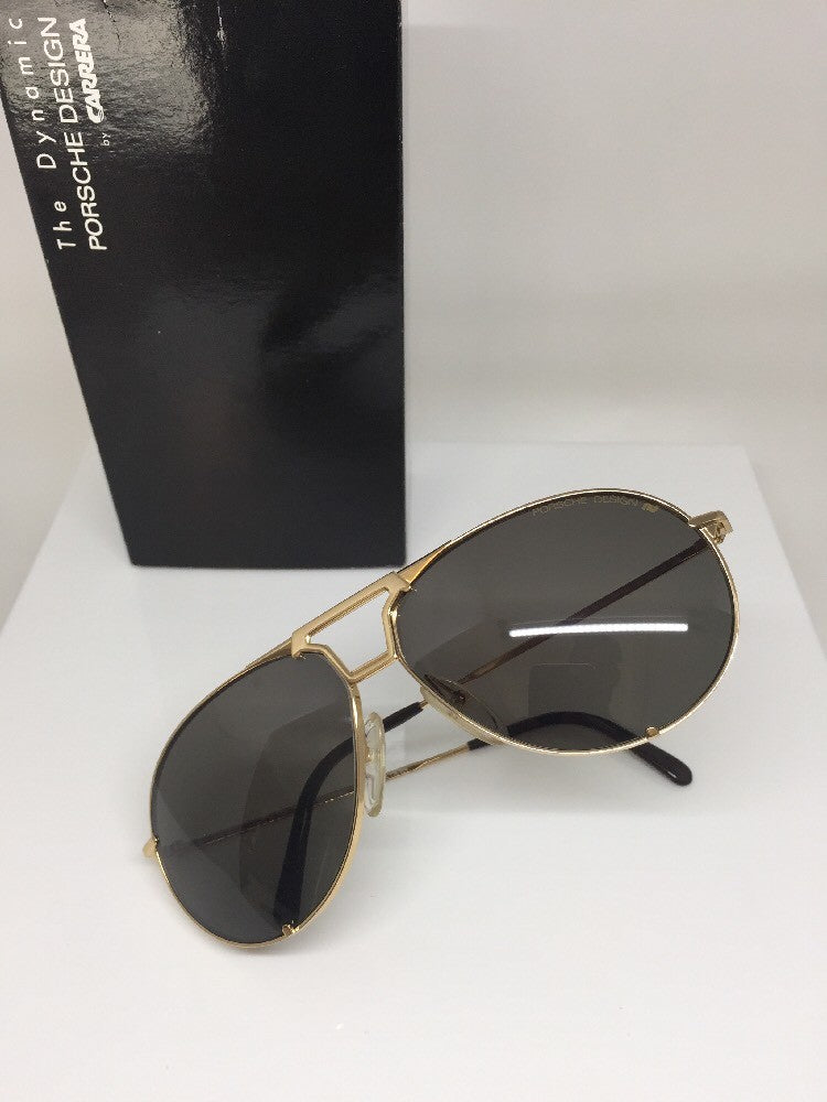 Vintage Porsche Design P5651 Gold Sunglasses - Super Vision Optical