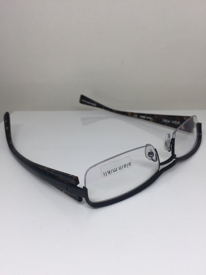 Vintage Alain Mikli A 0663-11 Black Sunglasses - Super Vision Optical