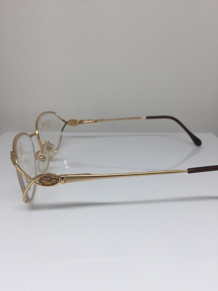 Vintage Fendi F82 GOLDEN GLIMMER Gold Sunglasses - Super Vision Optical