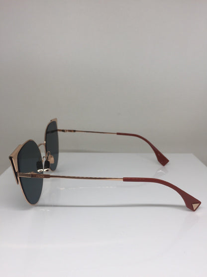 Vintage Fendi FF 0190/S Gold Sunglasses - Super Vision Optical