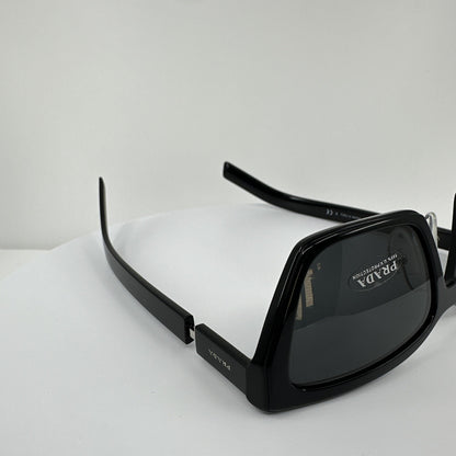 Vintage Prada SPR 14X Black Sunglasses - Super Vision Optical