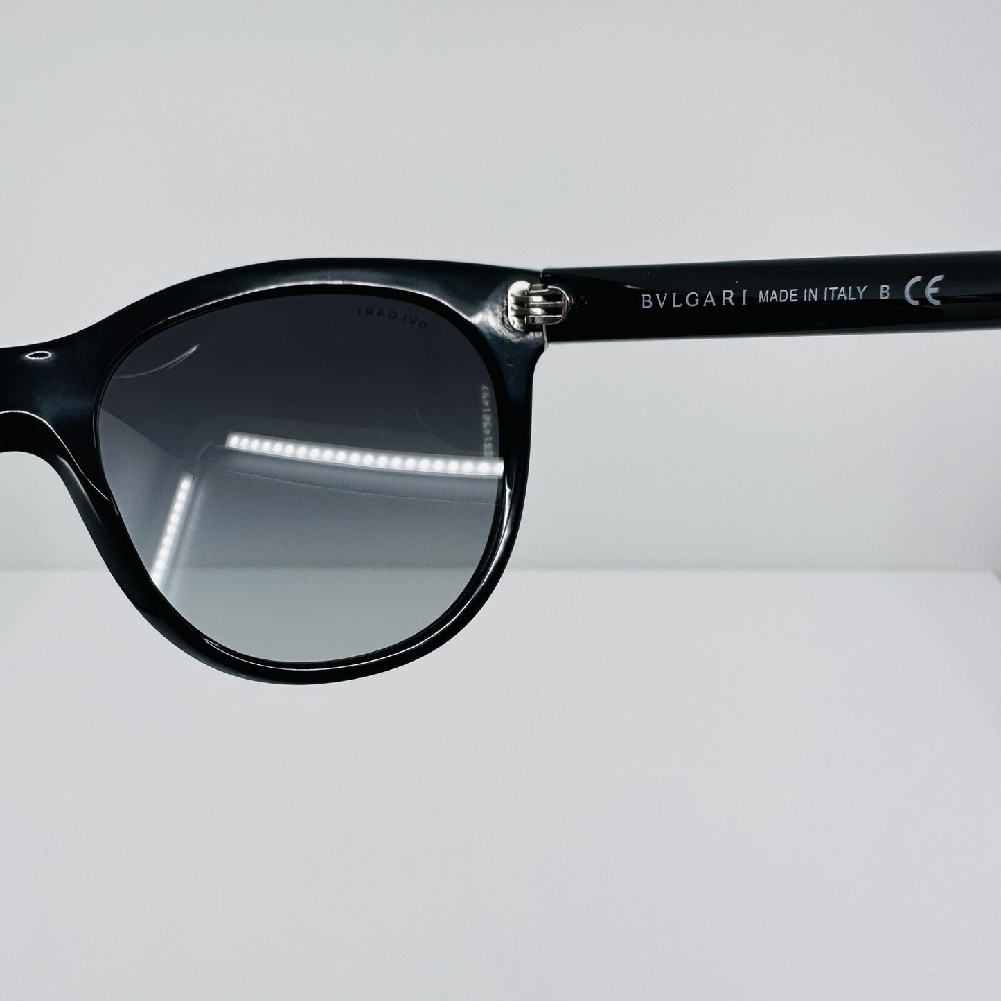 Vintage Bvlgari Bulgari 8185-B Black Sunglasses - Super Vision Optical