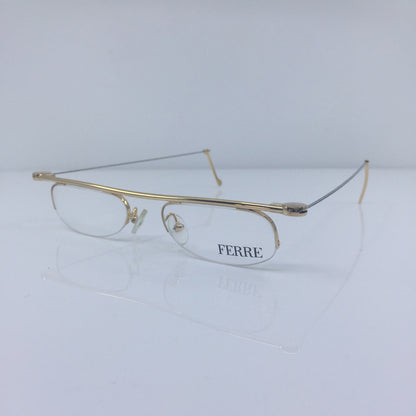 Vintage Gianfranco Ferre GF002 Gold Eyeglasses - Super Vision Optical
