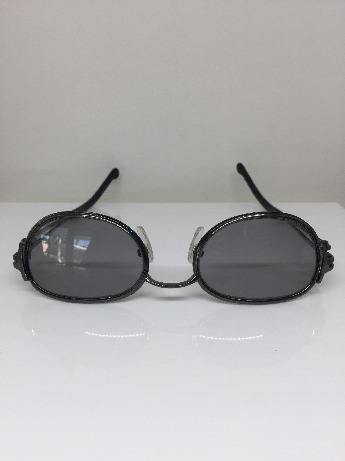 Vintage Jean Paul Gaultier JPG 56-0004 Gunmetal Sunglasses - Super Vision Optical