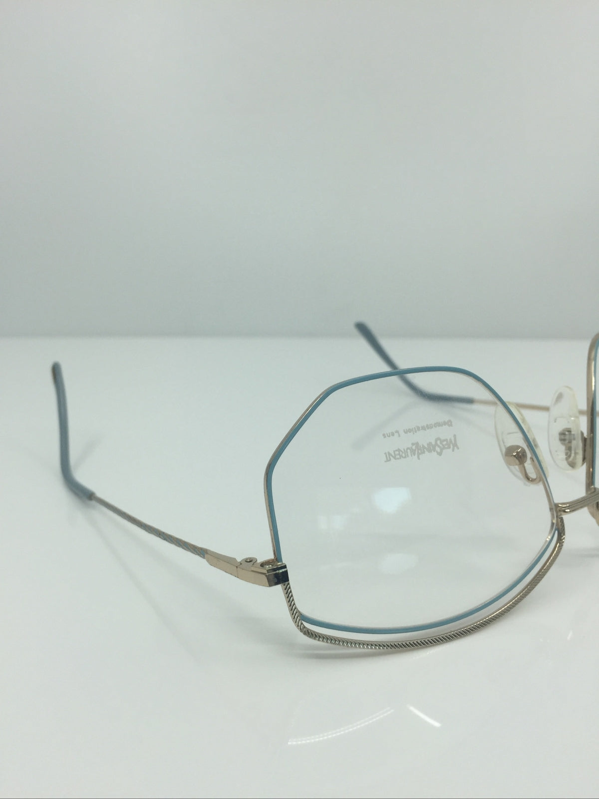 Vintage Saint Laurent YSL 410 Gold Sunglasses - Super Vision Optical