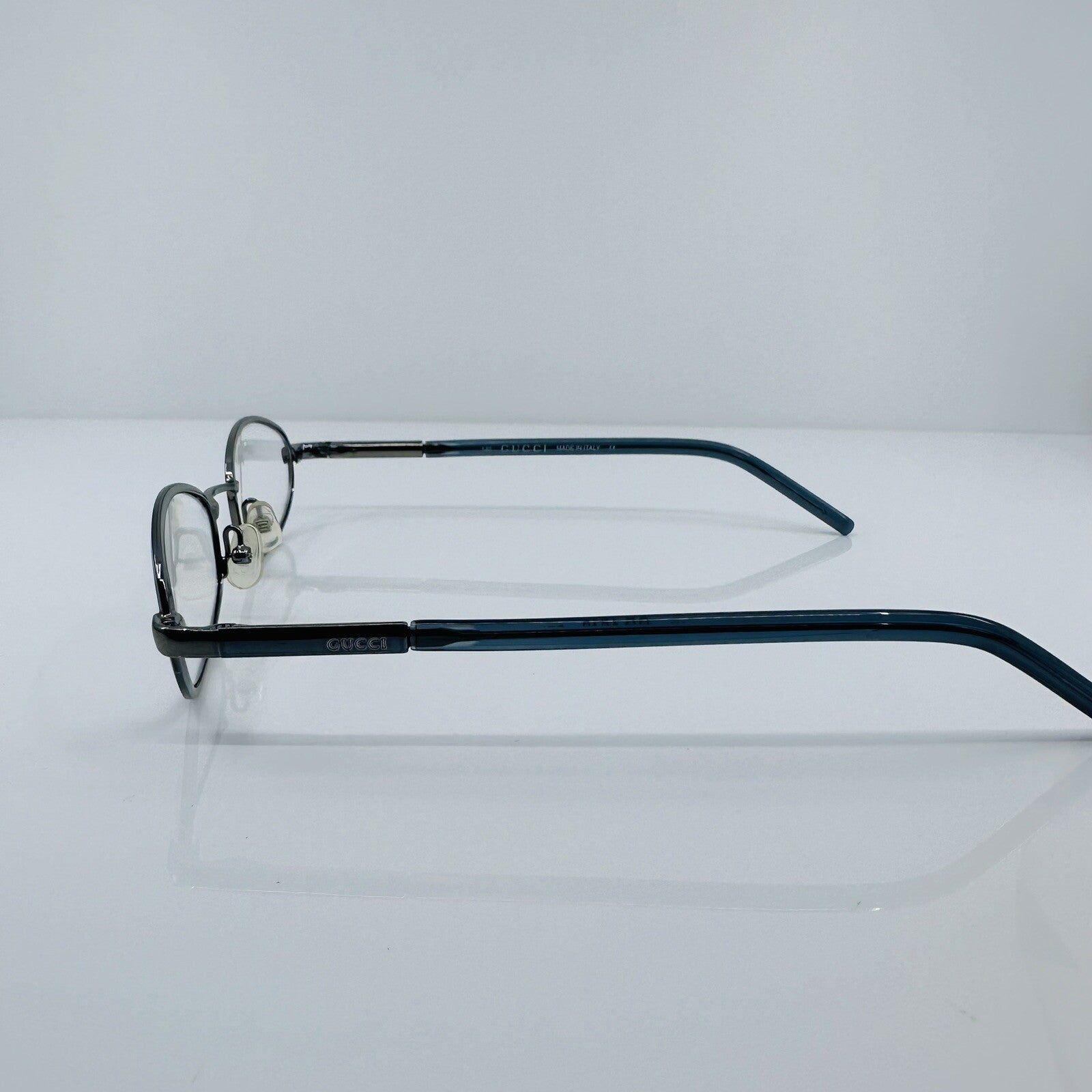 Vintage Gucci GG 1649 Silver Eyeglasses - Super Vision Optical