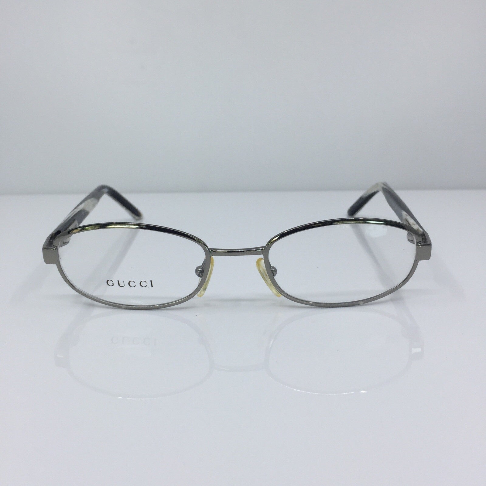 Vintage Gucci GG 1372 Silver Eyeglasses - Super Vision Optical