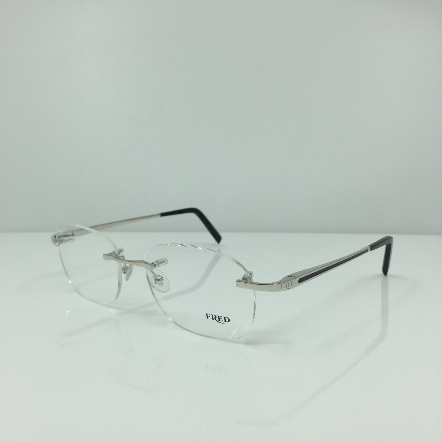Vintage Fred Lunettes Hauban F5 Black Eyeglasses - Super Vision Optical