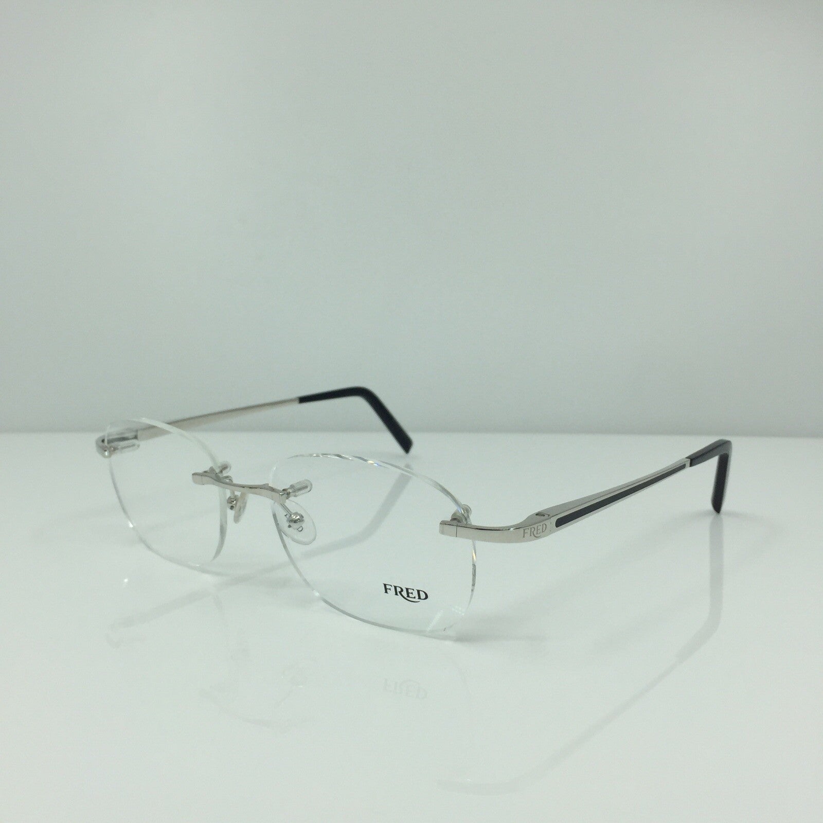 Vintage Fred Lunettes Hauban F5 Black Eyeglasses - Super Vision Optical