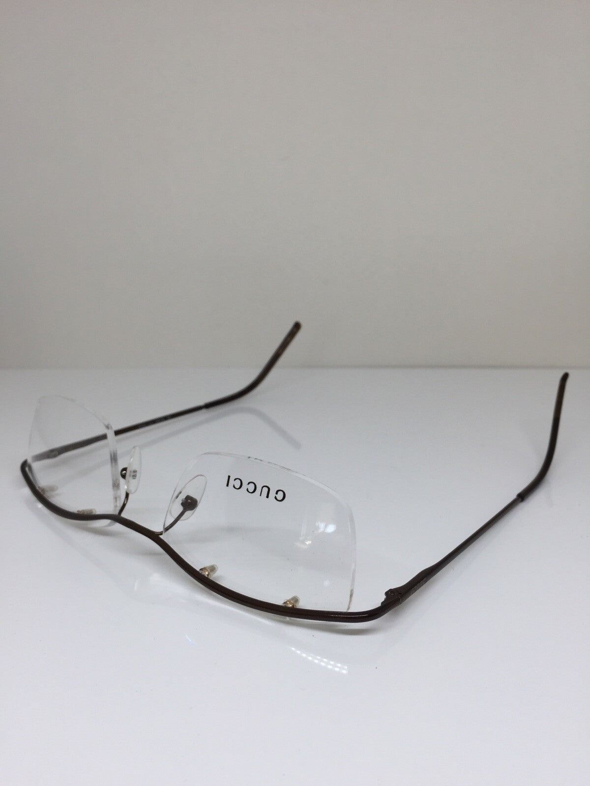 Vintage Gucci GG 1654 Brown Eyeglasses - Super Vision Optical