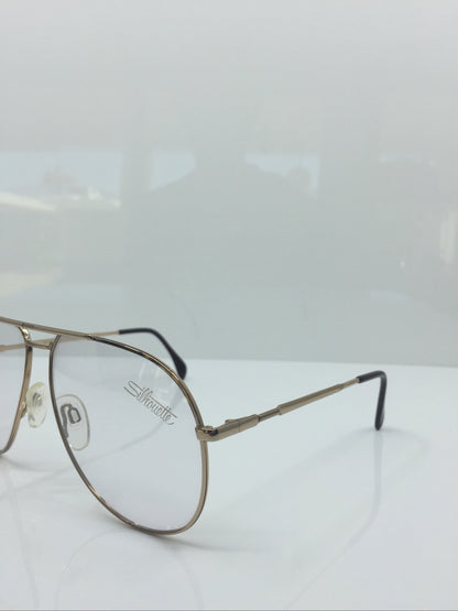 Vintage Silhouette 7058 Gold Sunglasses - Super Vision Optical