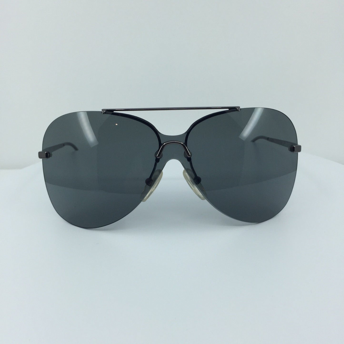 Vintage Dior Christian Dior Aviator Gunmetal Sunglasses - Super Vision Optical