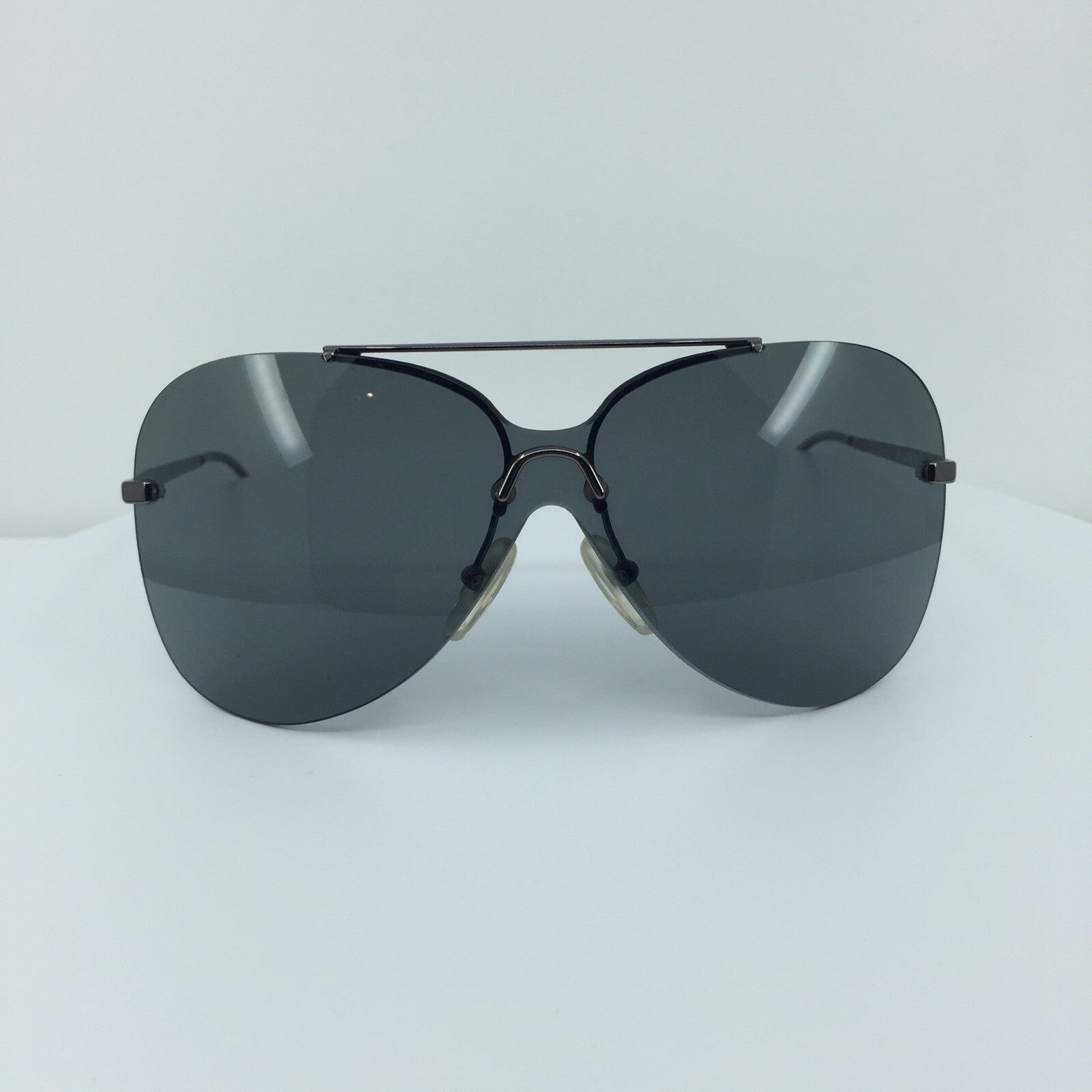 Vintage Dior Christian Dior Aviator Gunmetal Sunglasses - Super Vision Optical