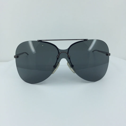Vintage Dior Christian Dior Aviator Gunmetal Sunglasses - Super Vision Optical