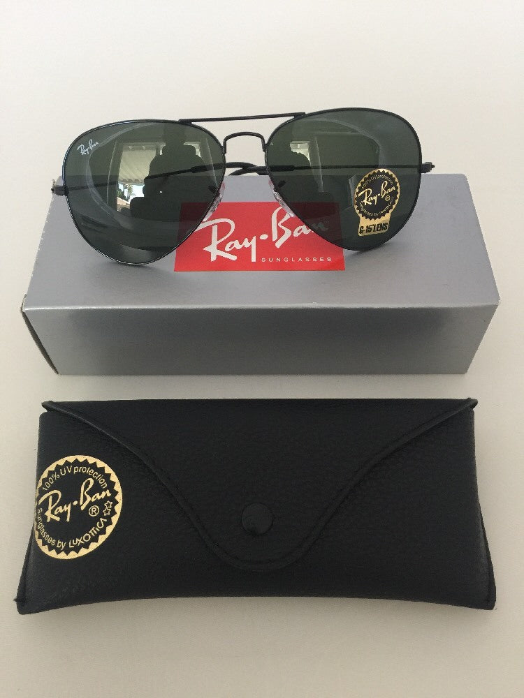 Vintage Ray-Ban RB 3025 Gold Sunglasses - Super Vision Optical