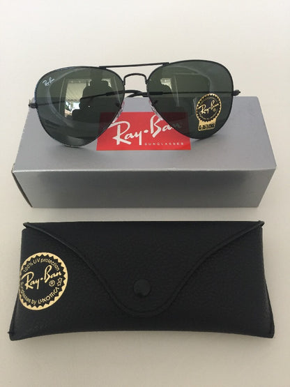 Vintage Ray-Ban RB 3025 Gold Sunglasses - Super Vision Optical