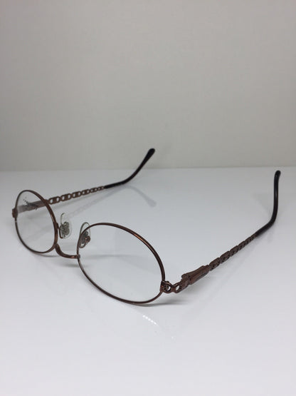 Vintage Salvatore Ferragamo SF 1533 Brown Eyeglasses - Super Vision Optical