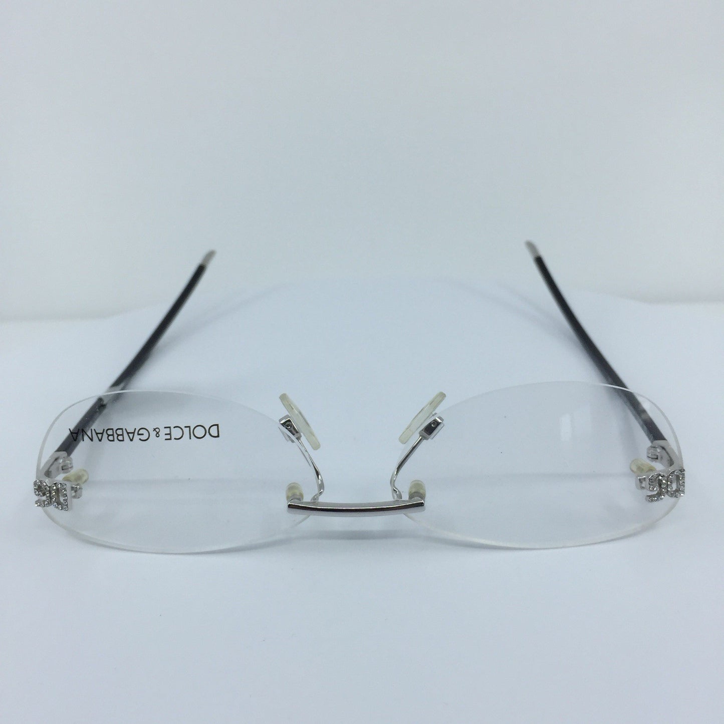 Vintage Dolce & Gabbana DG 671 Silver Eyeglasses - Super Vision Optical