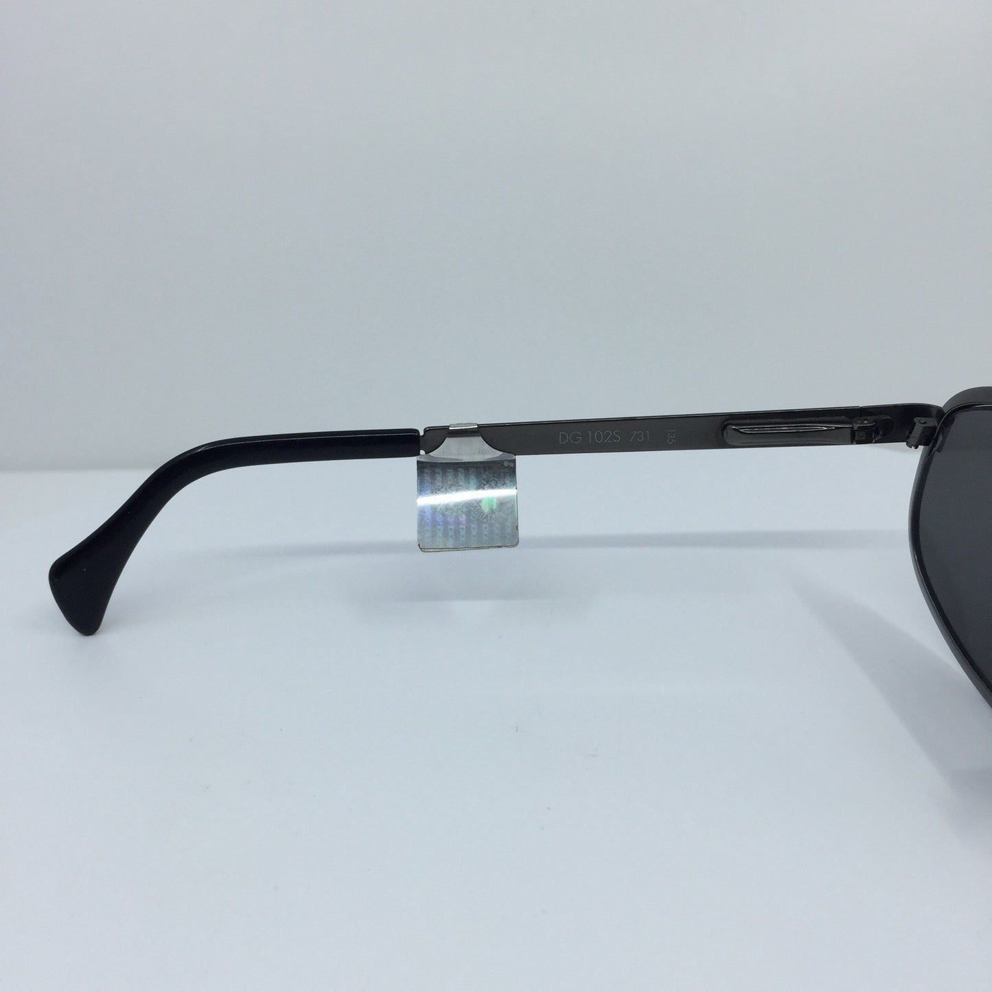 Vintage Dolce & Gabbana DG 102 Gunmetal Sunglasses - Super Vision Optical