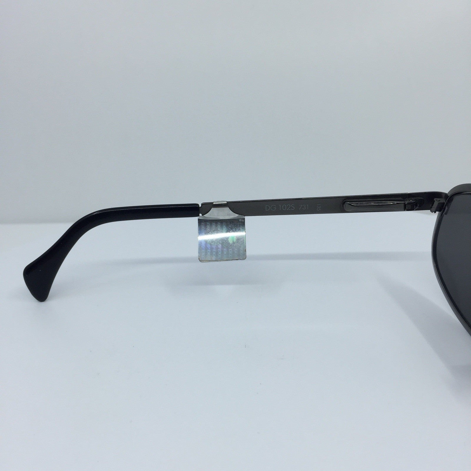 Vintage Dolce & Gabbana DG 102 Gunmetal Sunglasses - Super Vision Optical