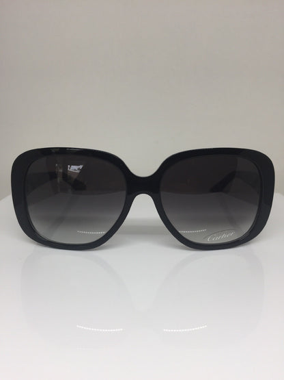 Vintage Cartier T8200711 Black Sunglasses - Super Vision Optical