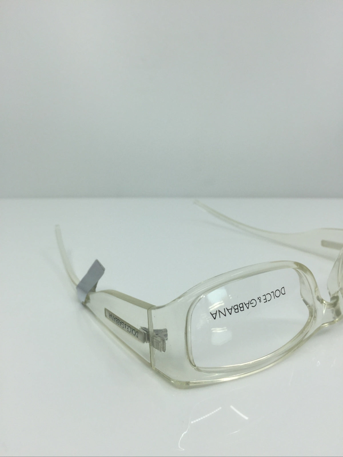 Vintage Dolce & Gabbana DG 496 Silver Eyeglasses - Super Vision Optical