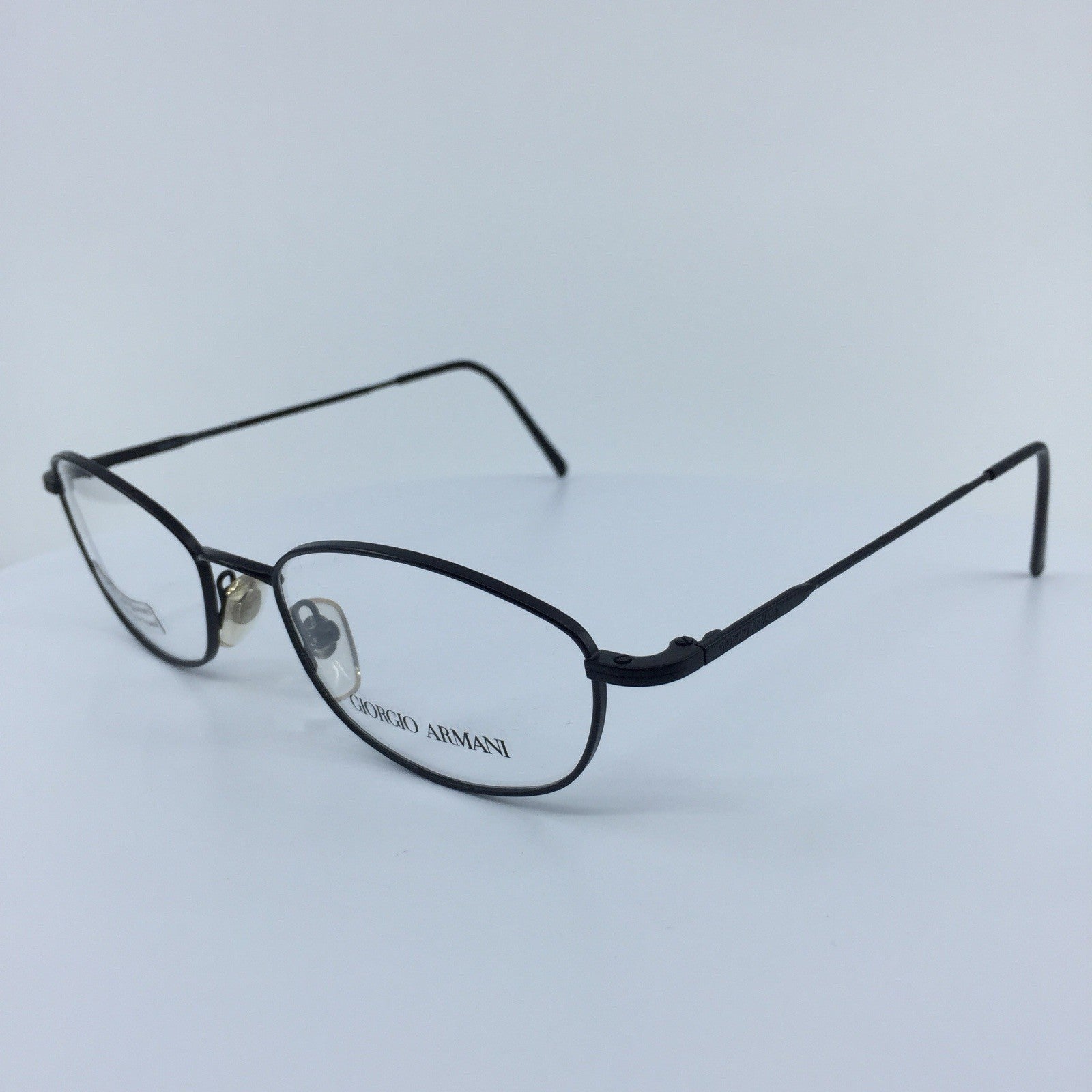 Vintage Giorgio Armani GA 1006 Black Eyeglasses - Super Vision Optical