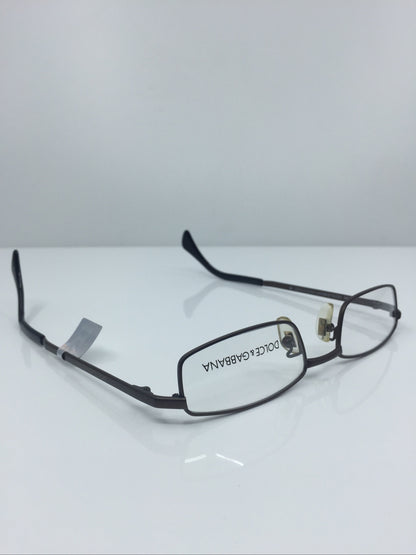 Vintage Dolce & Gabbana DG 357 Brown Eyeglasses - Super Vision Optical