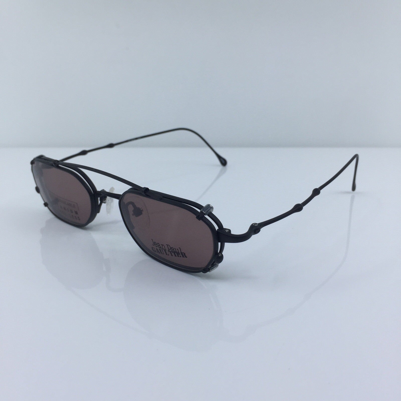 Vintage Jean Paul Gaultier JPG 55-0019 Gold Eyeglasses - Super Vision Optical