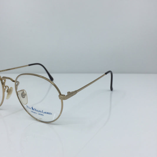 Vintage Polo Ralph Lauren Polo Ralph Lauren Polo Classic VI Gold Eyeglasses - Super Vision Optical