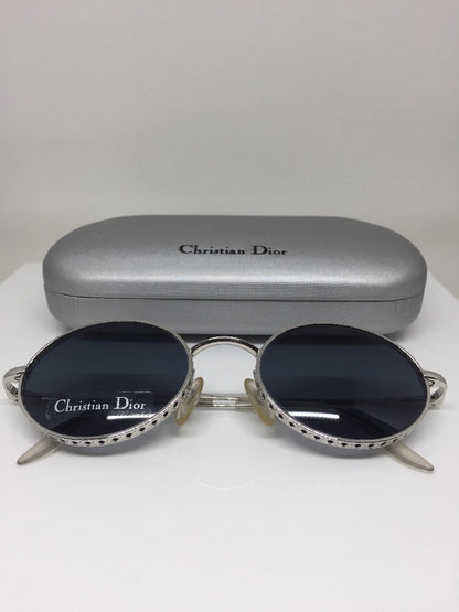 Vintage Christian Dior CD Edith Silver Sunglasses - Super Vision Optical