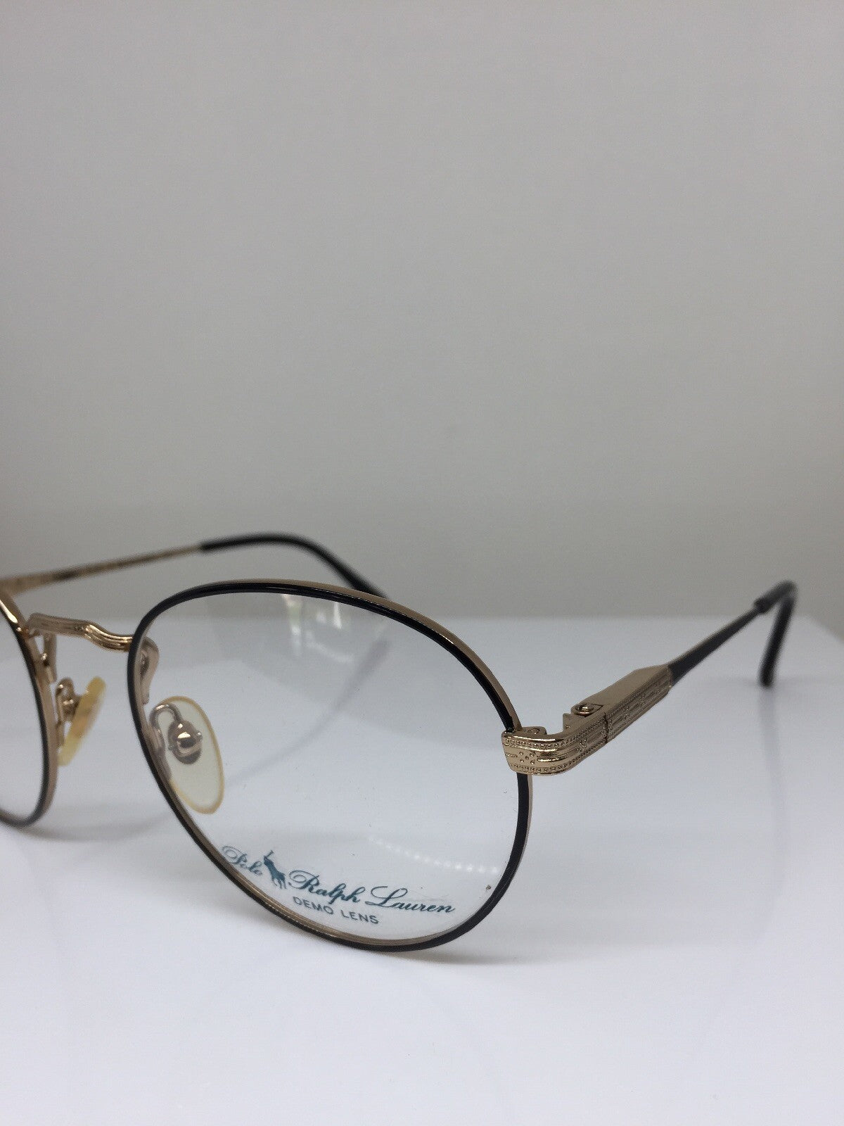 Vintage Ralph Lauren Polo Classic Vl Flex Black Eyeglasses - Super Vision Optical
