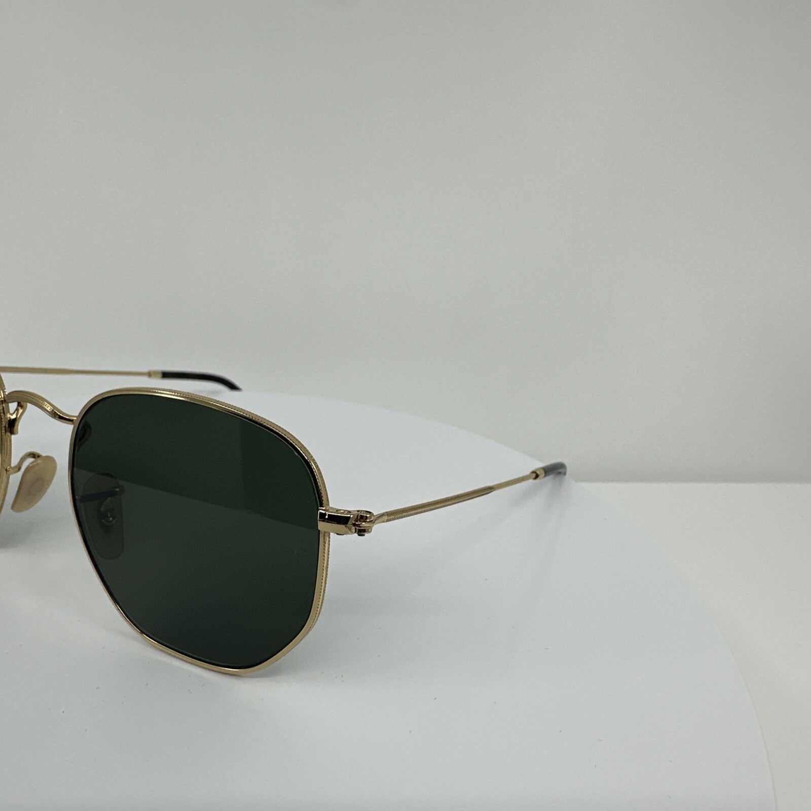 Vintage Ray-Ban RB3548N 001 51-21 Gold Sunglasses - Super Vision Optical