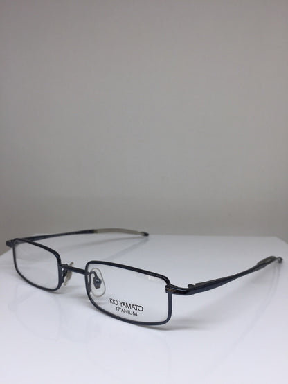 Vintage Kio Yamato KT-034 Blue Eyeglasses - Super Vision Optical