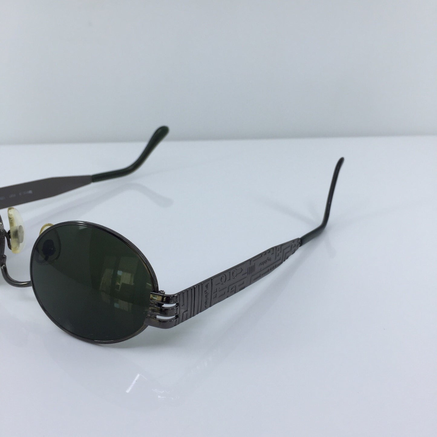 Vintage Byblos BY 613-S Gunmetal Sunglasses - Super Vision Optical