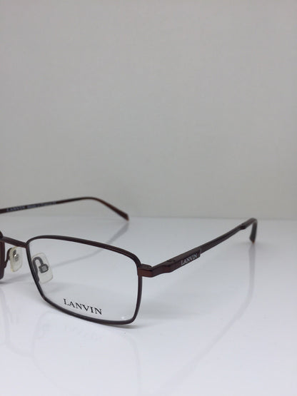 Vintage Lanvin LV 3107 Brown Eyeglasses - Super Vision Optical