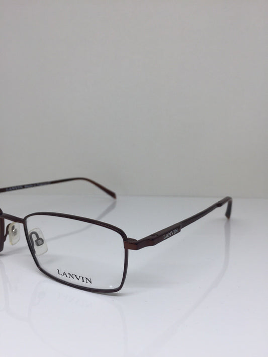Vintage Lanvin LV 3107 Brown Eyeglasses - Super Vision Optical