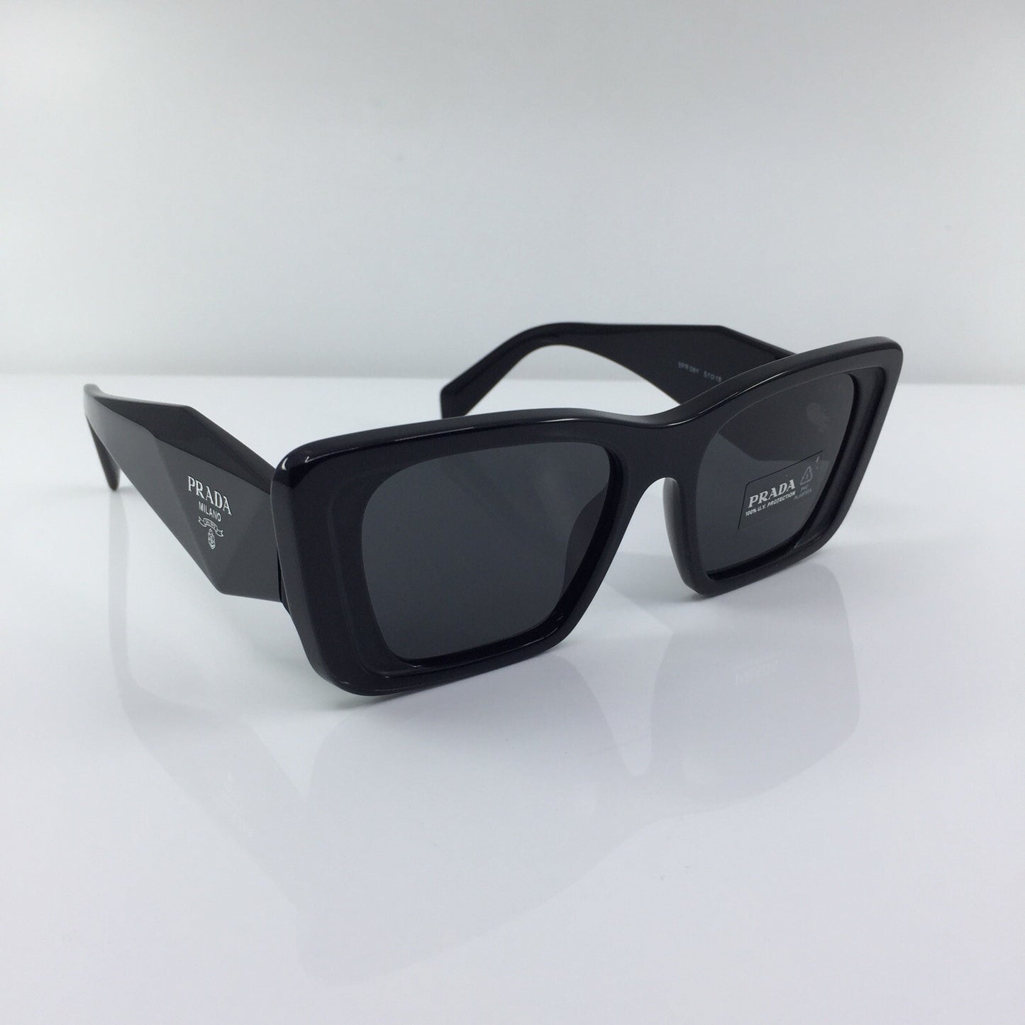 Vintage Prada PR 08YS Black Sunglasses - Super Vision Optical