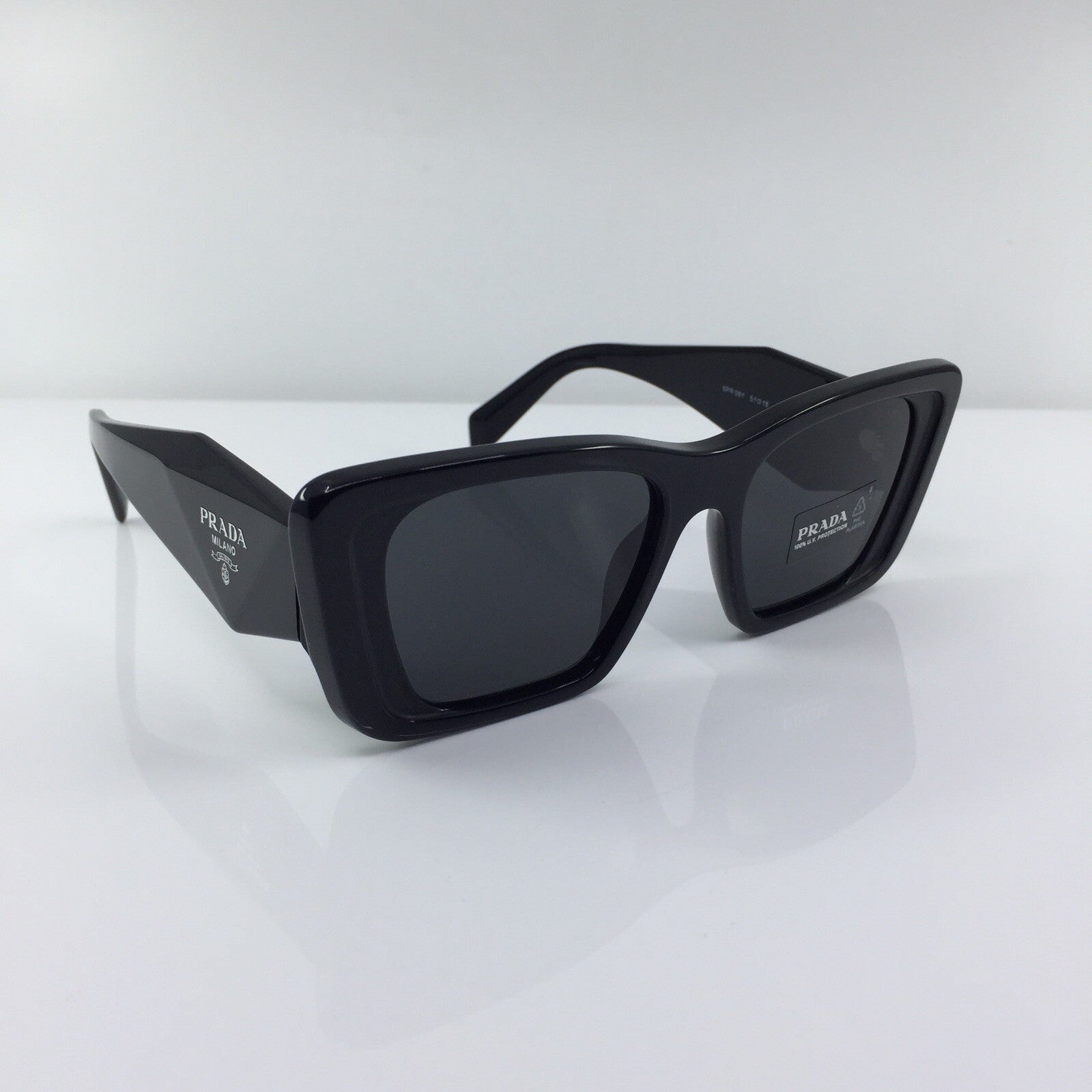 Vintage Prada PR 08YS Black Sunglasses - Super Vision Optical