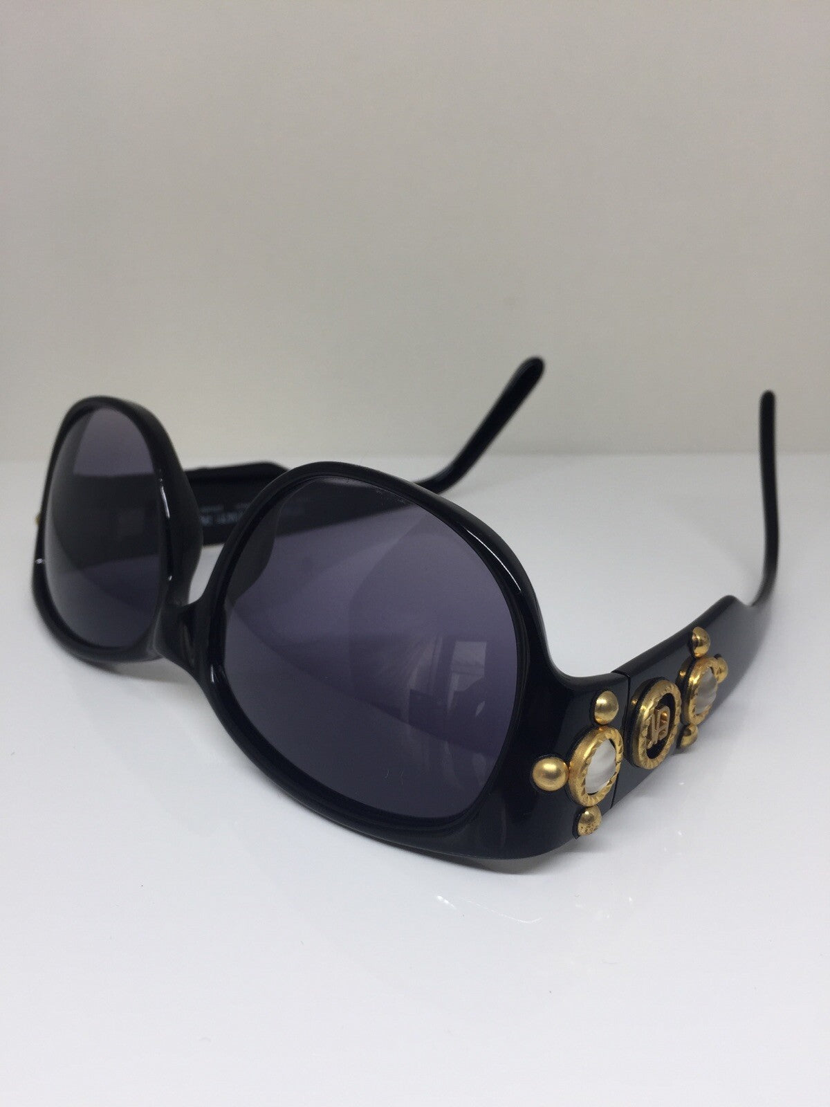Vintage Emmanuelle Khanh EMMANUELLE KHANH PARIS EK 2021 Gold Sunglasses - Super Vision Optical