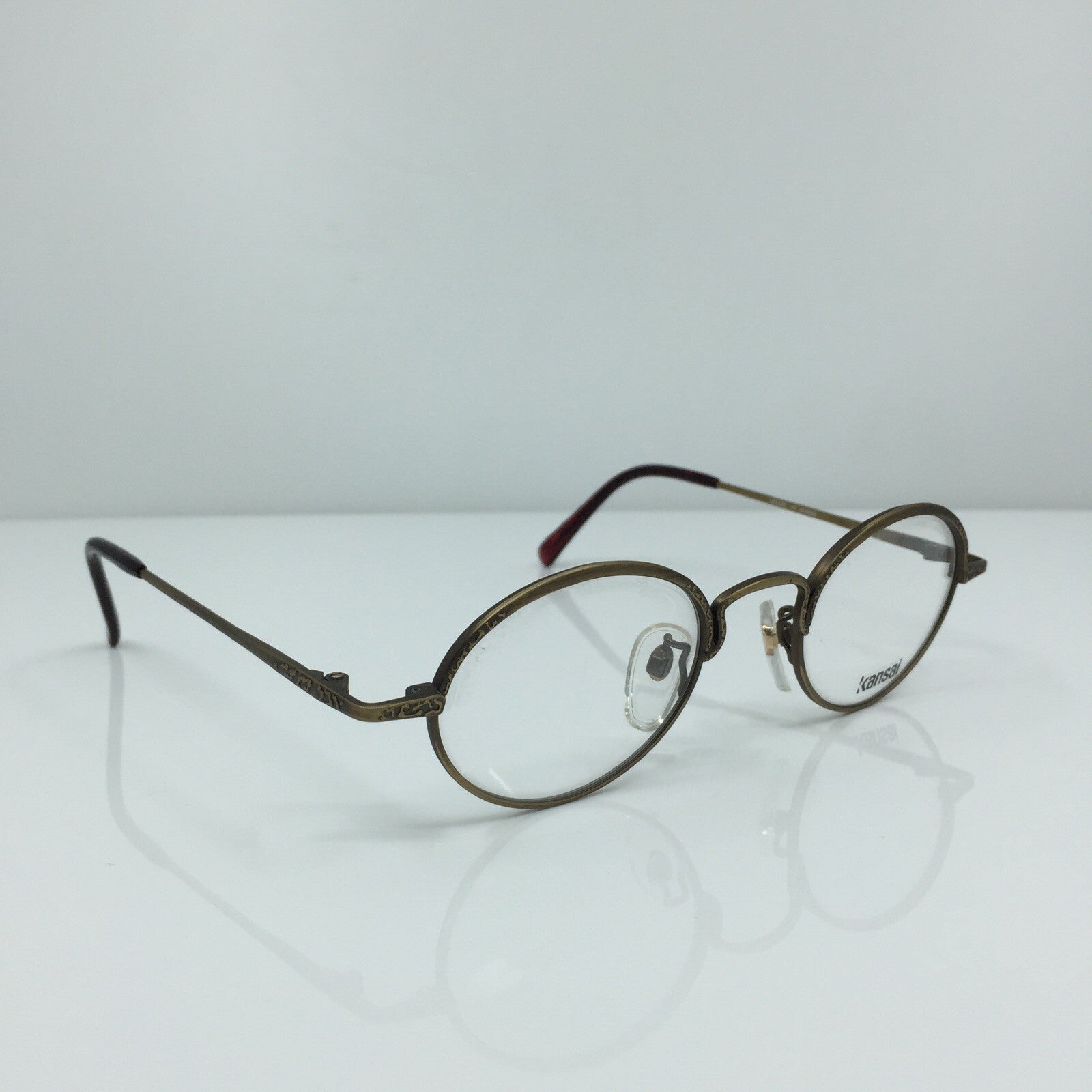 Vintage Kansai Yamamoto Kansai KY052E Gold Eyeglasses - Super Vision Optical