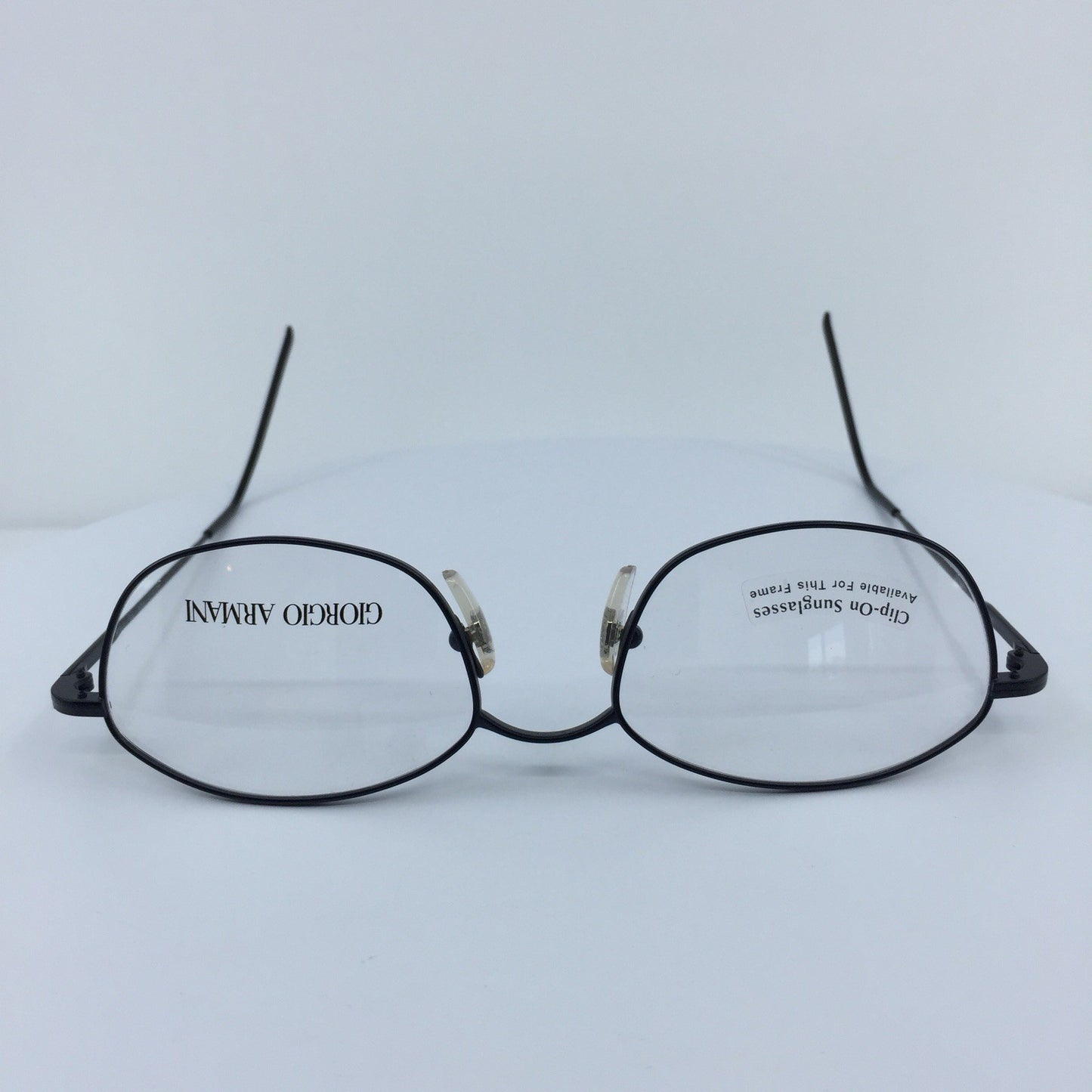 Vintage Giorgio Armani GA 1006 Black Eyeglasses - Super Vision Optical