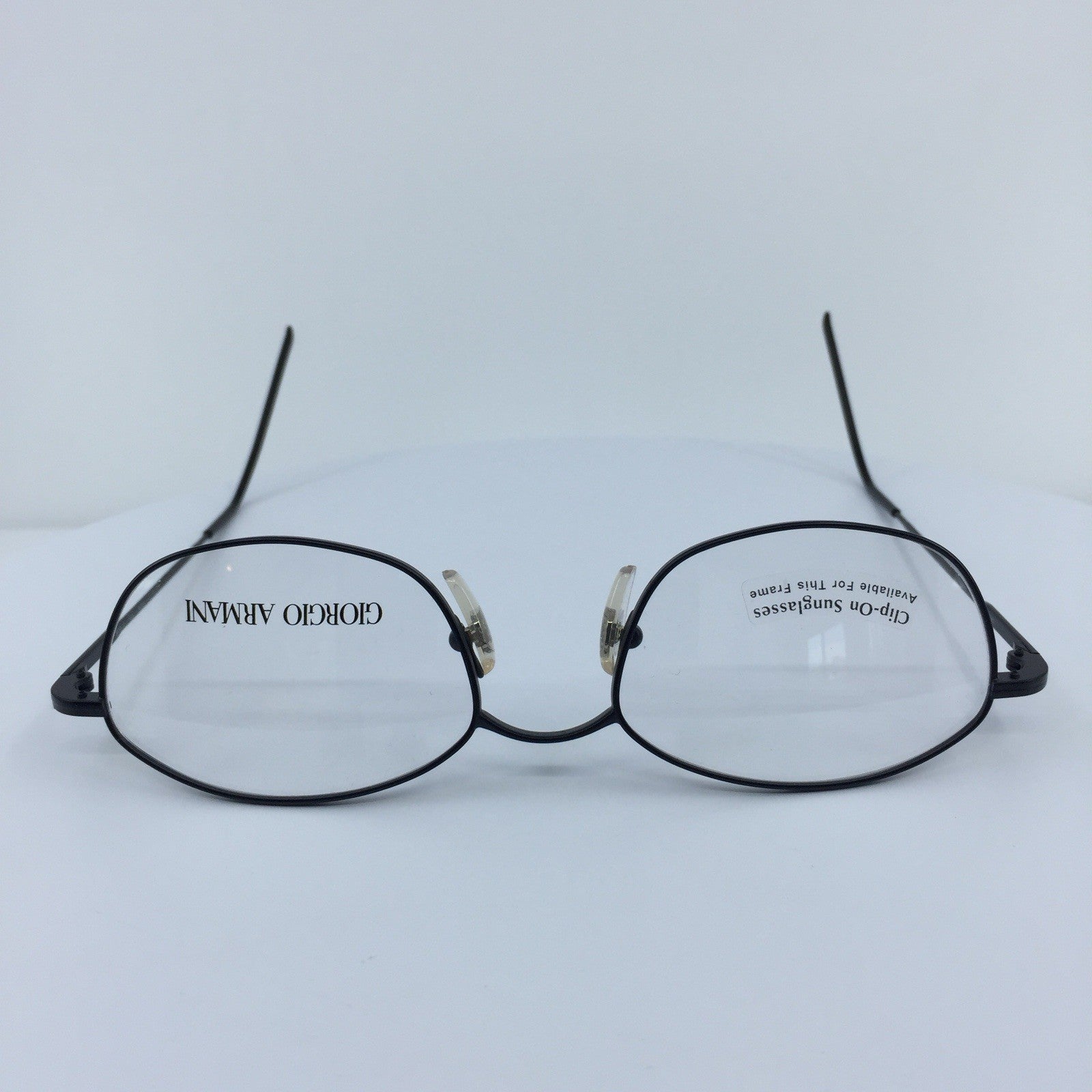 Vintage Giorgio Armani GA 1006 Black Eyeglasses - Super Vision Optical