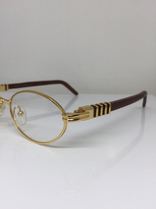 Vintage Porta Romana Porta Romana 30 Gold Eyeglasses - Super Vision Optical