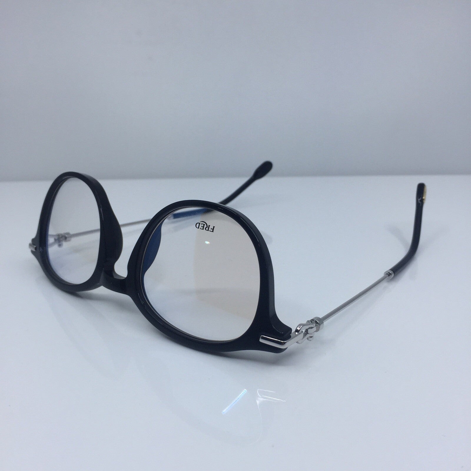Vintage Fred Lunettes FG 50005 L Silver Eyeglasses - Super Vision Optical