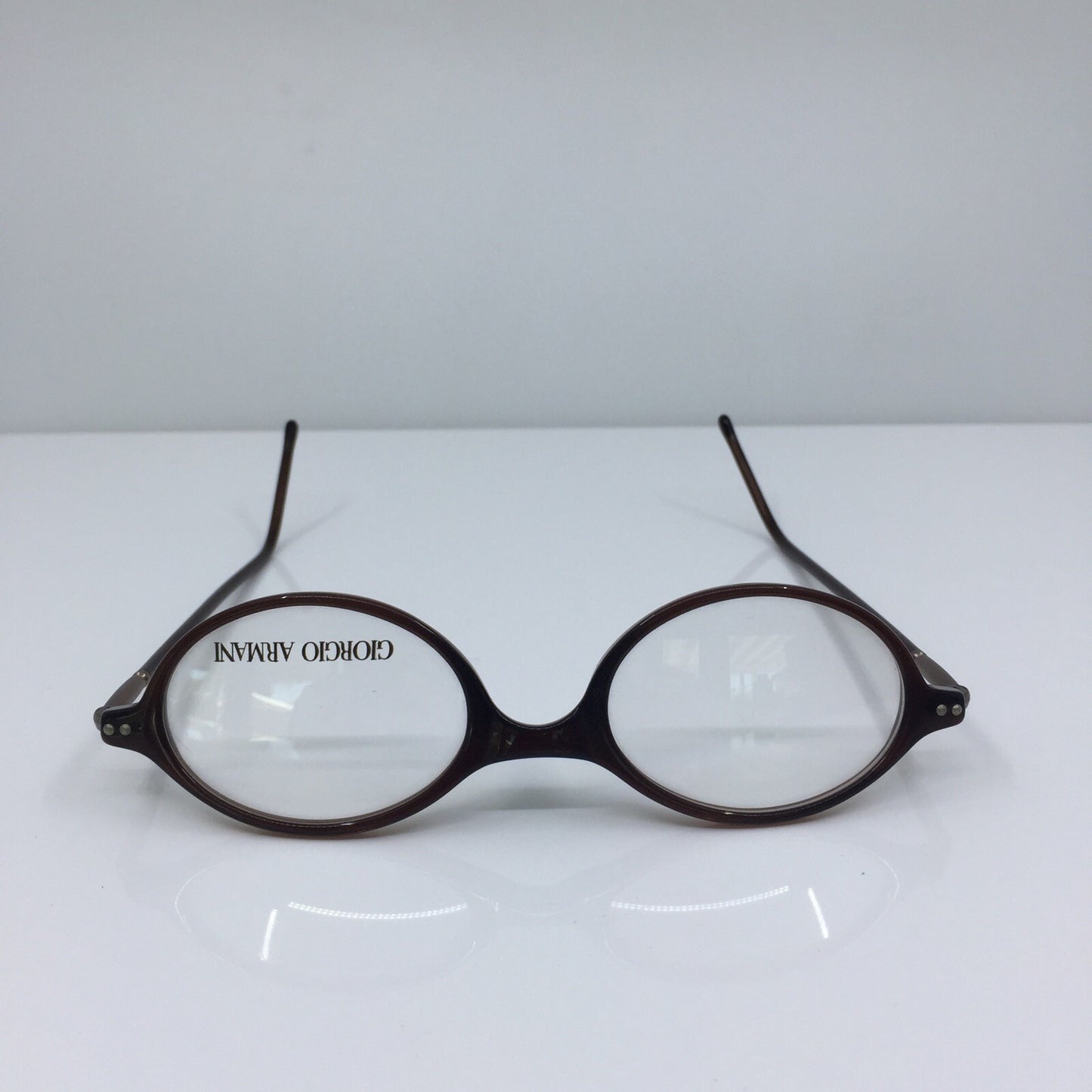 Vintage Giorgio Armani GA 388 Brown Eyeglasses - Super Vision Optical