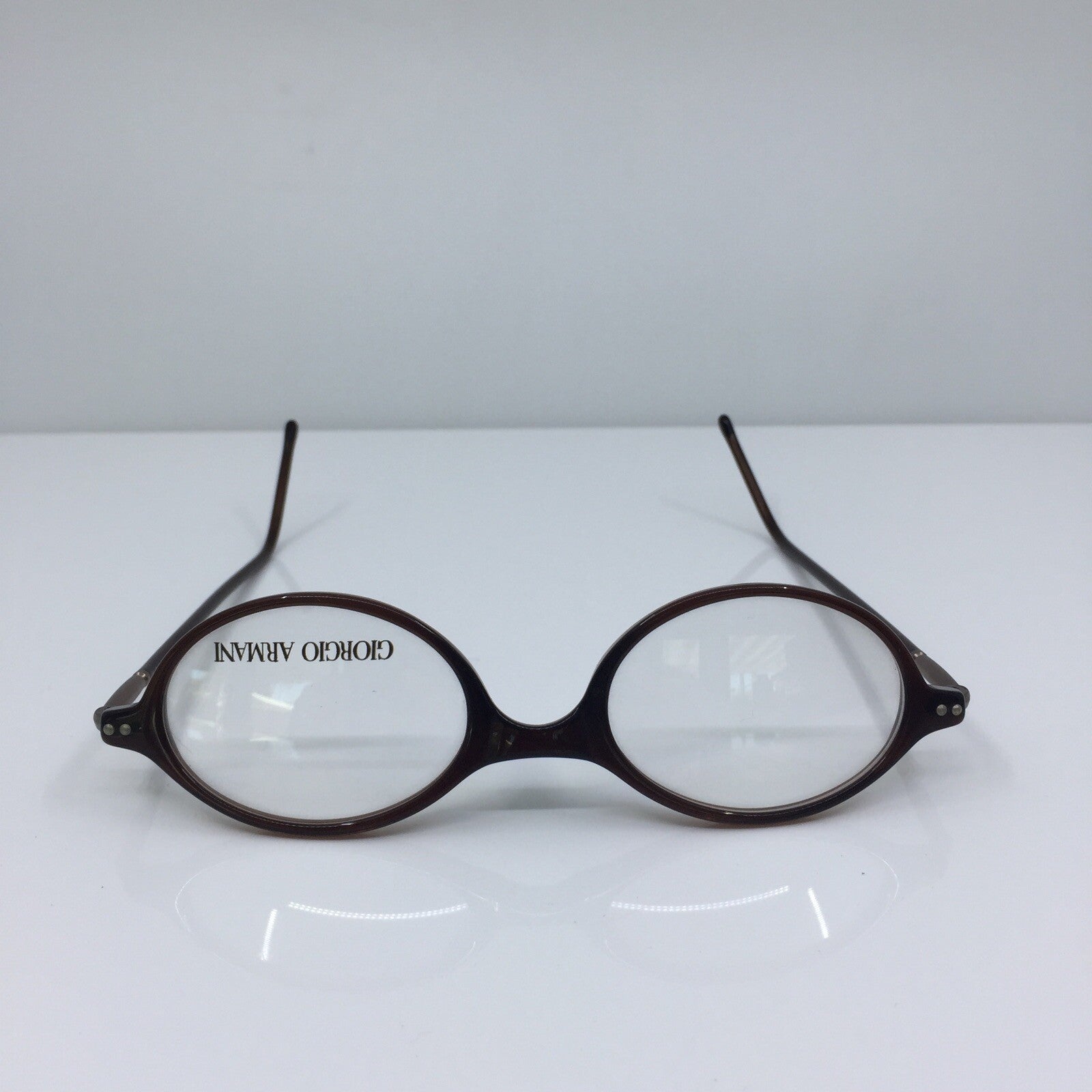 Vintage Giorgio Armani GA 388 Brown Eyeglasses - Super Vision Optical